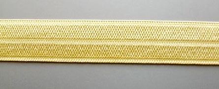 Paspelband Farbrichtung "gelb" 14mm   