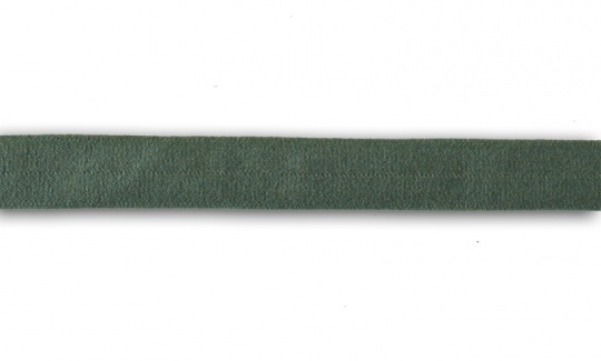 Paspelband Farbrichtung silberfarngrün 15mm 