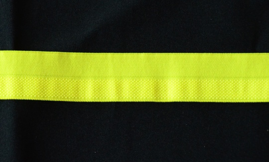 Paspelband neon gelb 20mm 