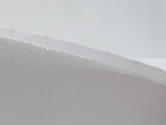 Abstandsgewirk 3 mm weiß elastisch 