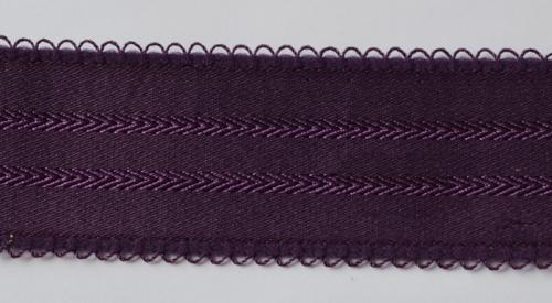 Trägerband  Farbrichtung lila dunkel schlaufe 30mm 