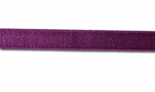 Trägerband   Farbrichtung rötlich lila dunkel glatt glanz 12mm 