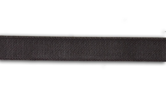 Trägerband  grau-taupe glatt 17mm 