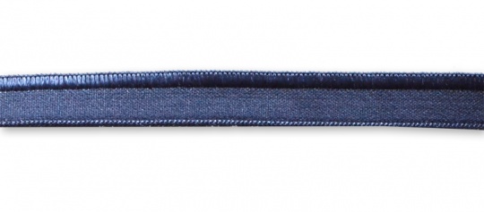 Zierlitze Farbrichtung jeansblau Glanzkante 9 mm 