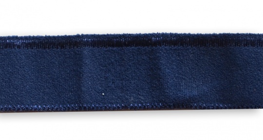Zierlitze  Farbrichtung nachtblau Glanzkante 16 mm 