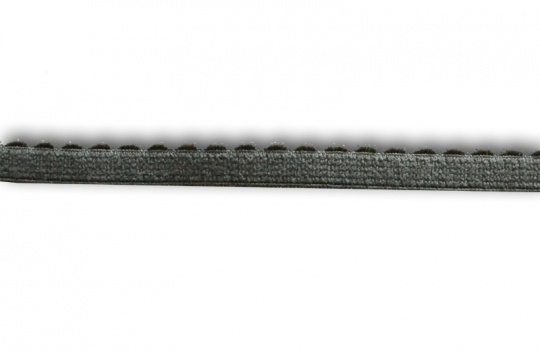 Zierlitze  Farbrichtung "grau" Bogenkante 7-8mm 