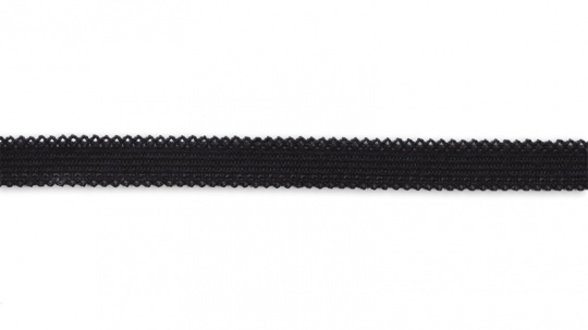 Zierlitze  Farbrichtung schwarzbraun beidseitige Bogenkante  10mm 
