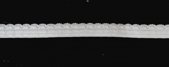 Zierlitze weiß Bogenkante 9mm 