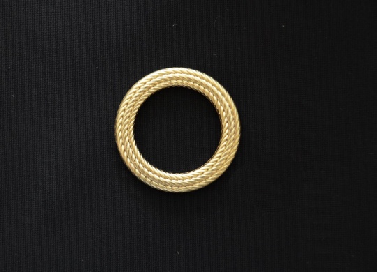 Badeaccessoire hellgold matt  Ring Metall 