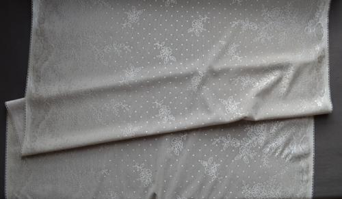 Spitzenband Farbrichtung taupe hell 65cm individuell abgeschnitten