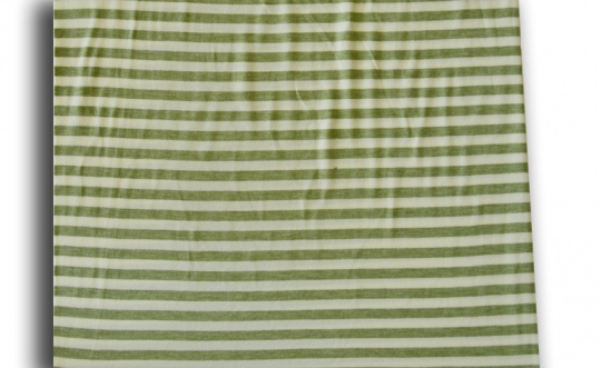 Leibweite  Farbrichtung creme / blassgrün  Streifen 36cm 
