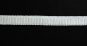 Trägerband  Farbrichtung offwhite Rüschen 11-12mm 