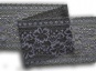Spitzenband Farbrichtung "grau" / "flieder" 15cm 