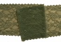 Spitzenband Farbrichtung "olivgrün" 19cm 