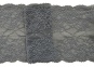 Spitzenband Farbrichtung grau warm 22cm 