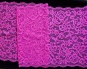 Spitzenband  Farbrichtung dunkelrosa 26cm 