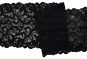 Spitzenband schwarz 22cm 